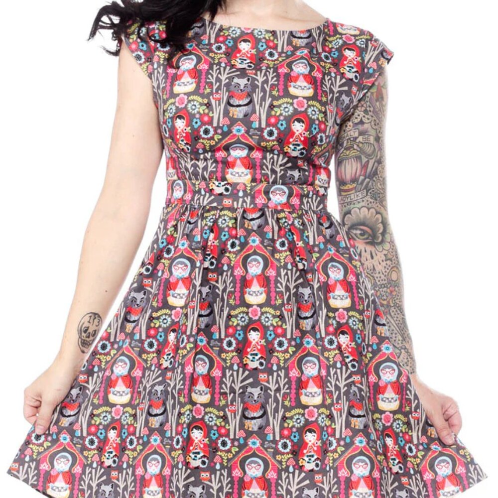 Retrolicious Storytime (Little Red Riding Hood) Dress